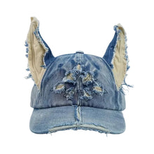 Load image into Gallery viewer, DENIM EARFRAME CAP