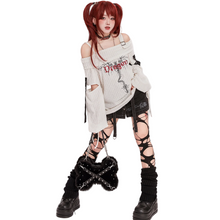 Load image into Gallery viewer, RYU OFF-SHOULDER KNIT TOP