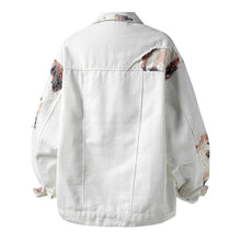 Load image into Gallery viewer, GHOST BLOOM DENIM JACKET