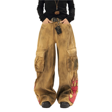 Load image into Gallery viewer, EMBERFIELD STACKED CARGO PANTS