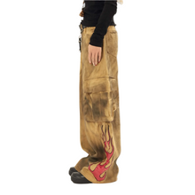 Load image into Gallery viewer, EMBERFIELD STACKED CARGO PANTS