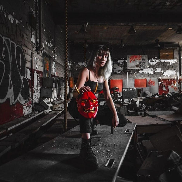 RED HANNYA MASK hover image