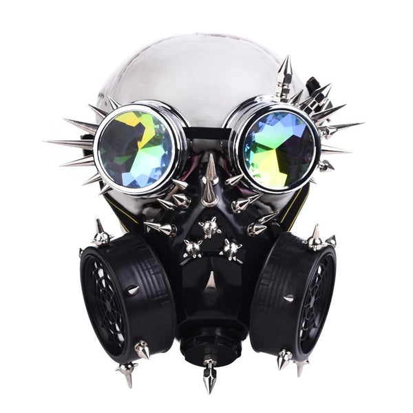 BLACKZONE SPIKED GAS MASK hover image