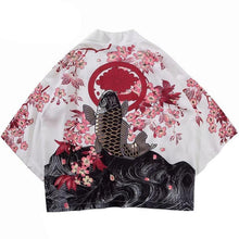 Load image into Gallery viewer, KOI FISH KIMONO JACKET