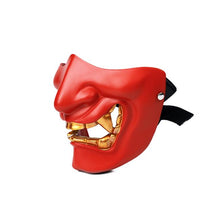 Load image into Gallery viewer, RED HANNYA HALF-MASK