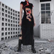 Load image into Gallery viewer, RYUU EMBROIDERED DRESS