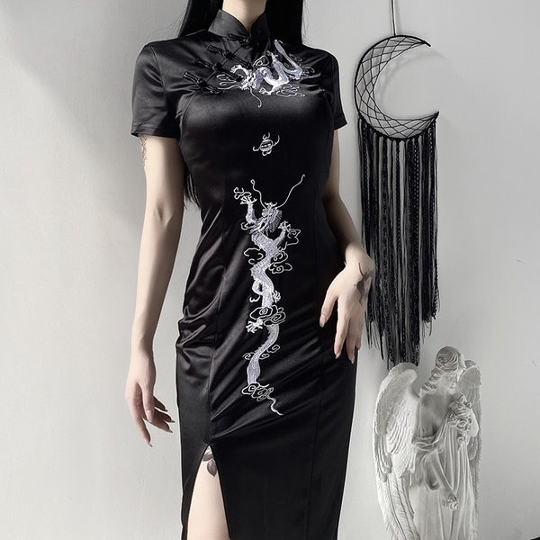 SHENHUA EMBROIDERED DRESS hover image