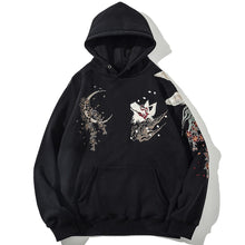 Load image into Gallery viewer, NINE TAILS EMBROIDERED HOODIE