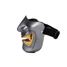 Load image into Gallery viewer, SILVER HANNYA HALF-MASK