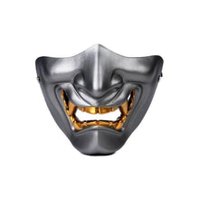 Load image into Gallery viewer, SILVER HANNYA HALF-MASK